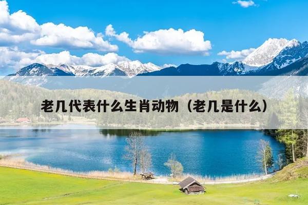 老几代表什么生肖动物（老几是什么）