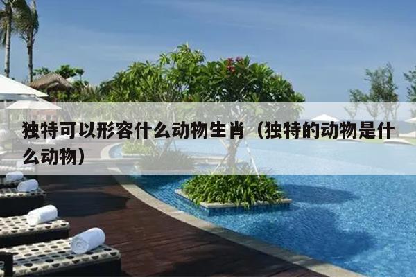 独特可以形容什么动物生肖（独特的动物是什么动物）