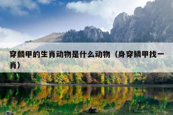 穿麟甲的生肖动物是什么动物（身穿鳞甲找一肖）