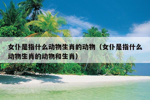 女仆是指什么动物生肖的动物（女仆是指什么动物生肖的动物和生肖）