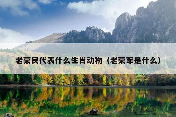 老荣民代表什么生肖动物（老荣军是什么）