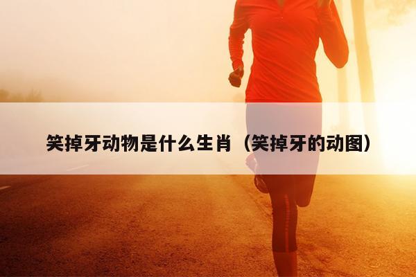 笑掉牙动物是什么生肖（笑掉牙的动图）