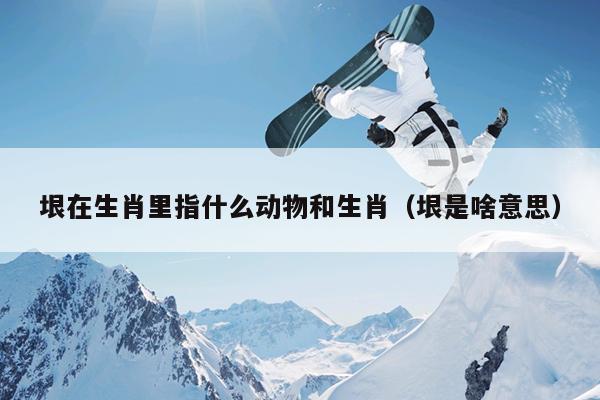 垠在生肖里指什么动物和生肖（垠是啥意思）