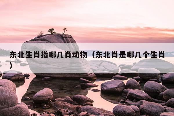 东北生肖指哪几肖动物（东北肖是哪几个生肖）