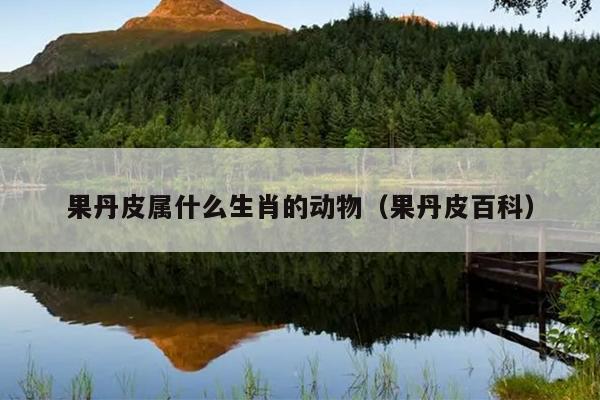 果丹皮属什么生肖的动物（果丹皮百科）