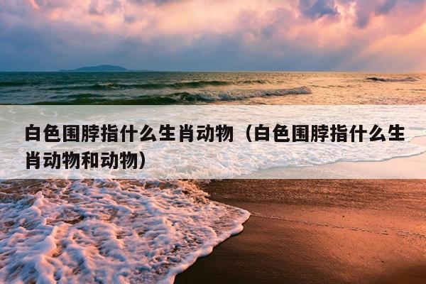 白色围脖指什么生肖动物（白色围脖指什么生肖动物和动物）