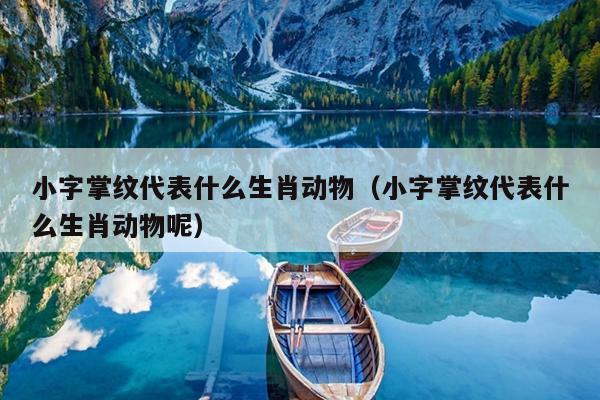 小字掌纹代表什么生肖动物（小字掌纹代表什么生肖动物呢）