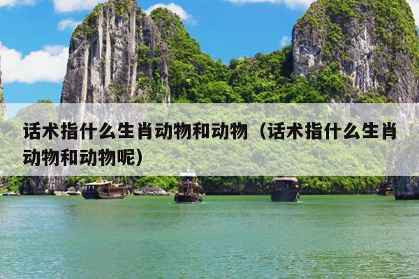 话术指什么生肖动物和动物（话术指什么生肖动物和动物呢）
