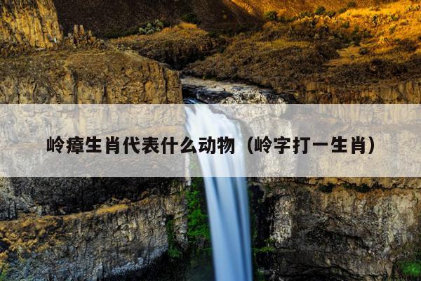 岭瘴生肖代表什么动物（岭字打一生肖）