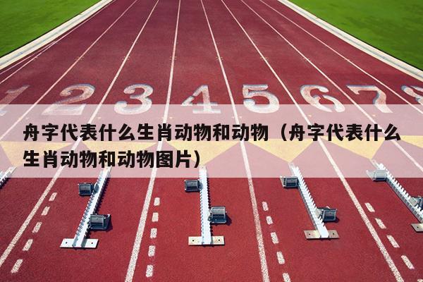 舟字代表什么生肖动物和动物（舟字代表什么生肖动物和动物图片）