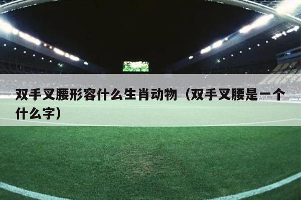 双手叉腰形容什么生肖动物（双手叉腰是一个什么字）