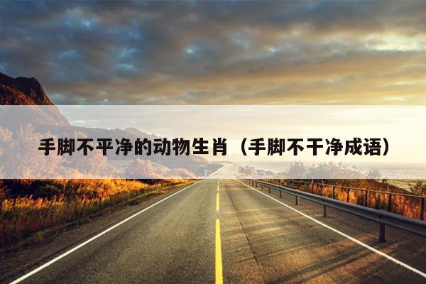 手脚不平净的动物生肖（手脚不干净成语）