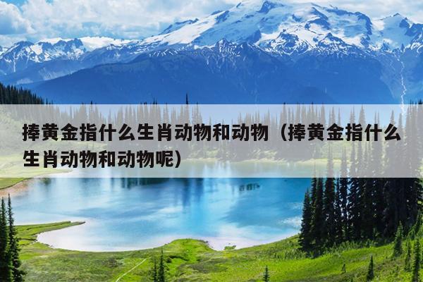 捧黄金指什么生肖动物和动物（捧黄金指什么生肖动物和动物呢）