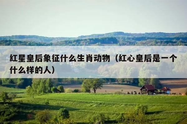 红星皇后象征什么生肖动物（红心皇后是一个什么样的人）